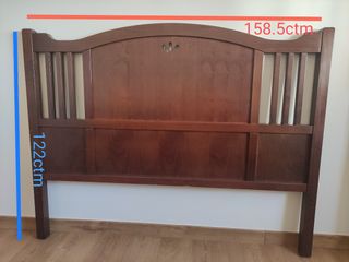 Cabecero madera Decco