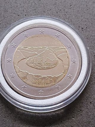 2€ commemorativo Germania 2025 Saarland