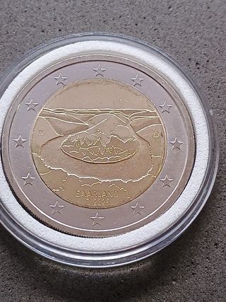 2€ commemorativo Germania 2025 Saarland