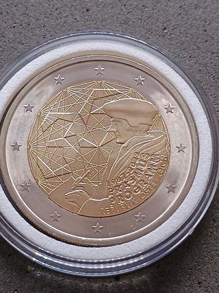 Moneta 2€ commemorativo Austria 2022 Erasmus