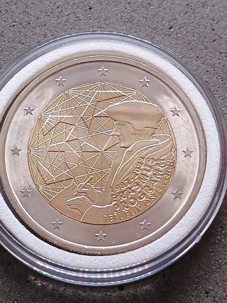 Moneta 2€ commemorativo Austria 2022 Erasmus