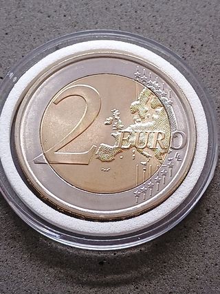 Moneta 2€ commemorativo Austria 2022 Erasmus