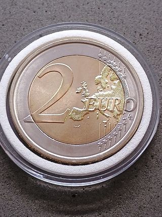 Moneta 2€ commemorativo Austria 2022 Erasmus
