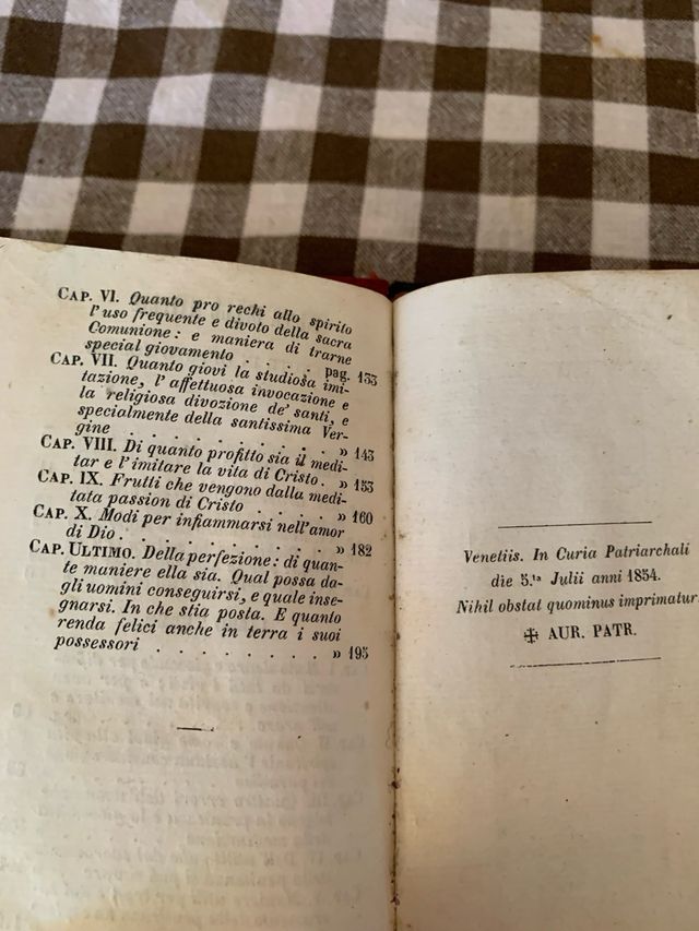 Libri antichi: Arte Perf. Cristiana e Raccolta di