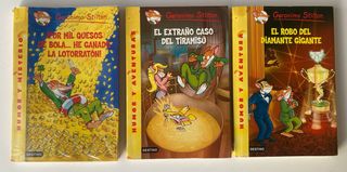Geronimo Stilton. 32, 49 y 53.