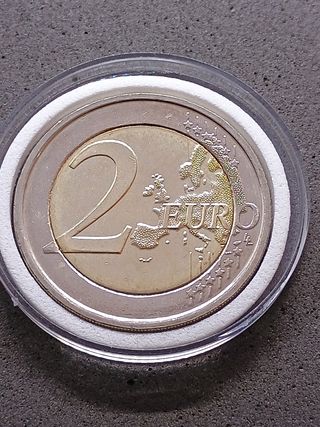2€ commemorativo Belgio 2013. IRM
