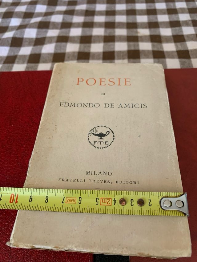 Poesie Edmondo De Amicis - 1920