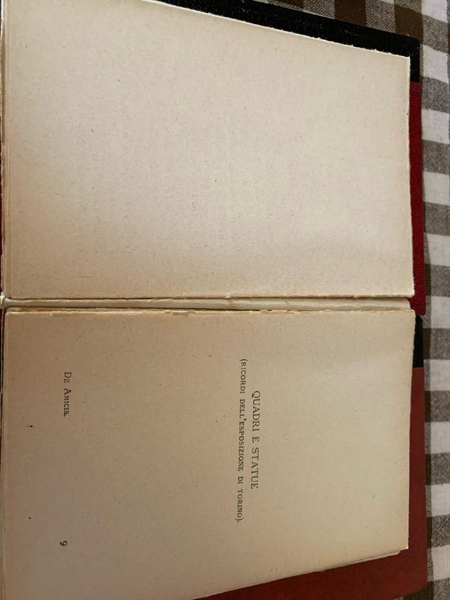 Poesie Edmondo De Amicis - 1920