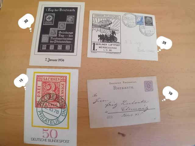 Postales Olimpiadas Berlín 1936