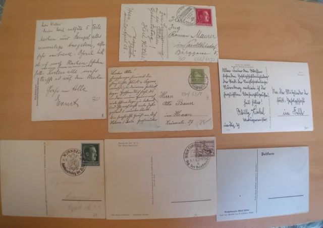 Postales Olimpiadas Berlín 1936