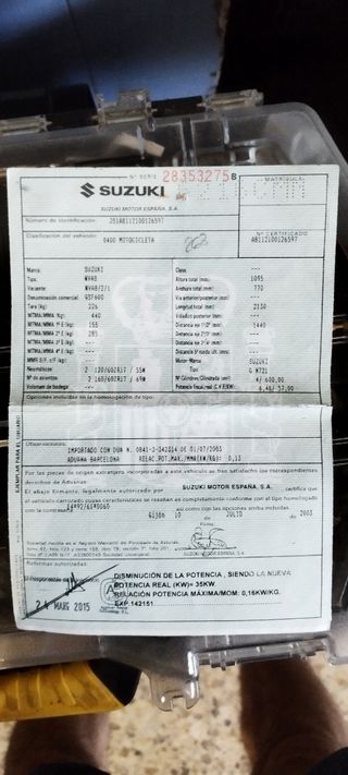 Suzuki GSF 600 Bandit 2003