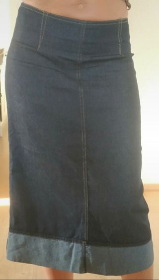 Gonna Jeans blu CHERIMAX