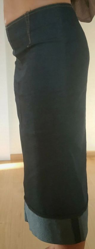 Gonna Jeans blu CHERIMAX