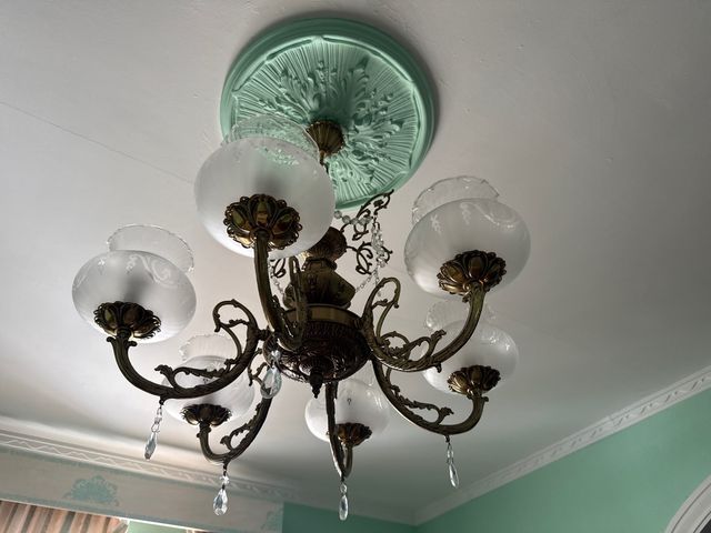 Lámpara techo vintage - Cristal