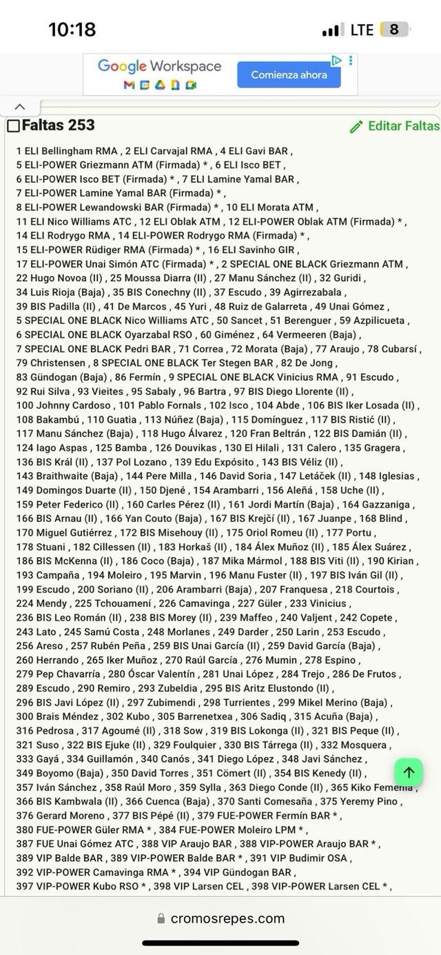 MegaCracks 2024/25 LaLiga - Álbum Medio **