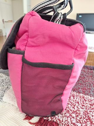 Bolso carrito bebé fucsia
