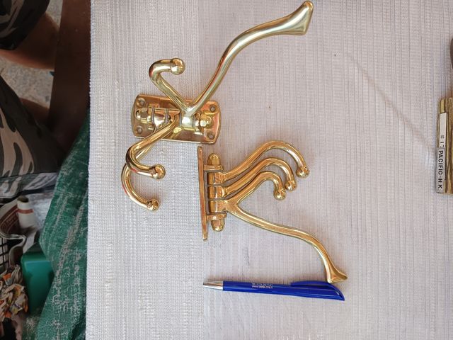 Appendiabiti Ottone  coppia