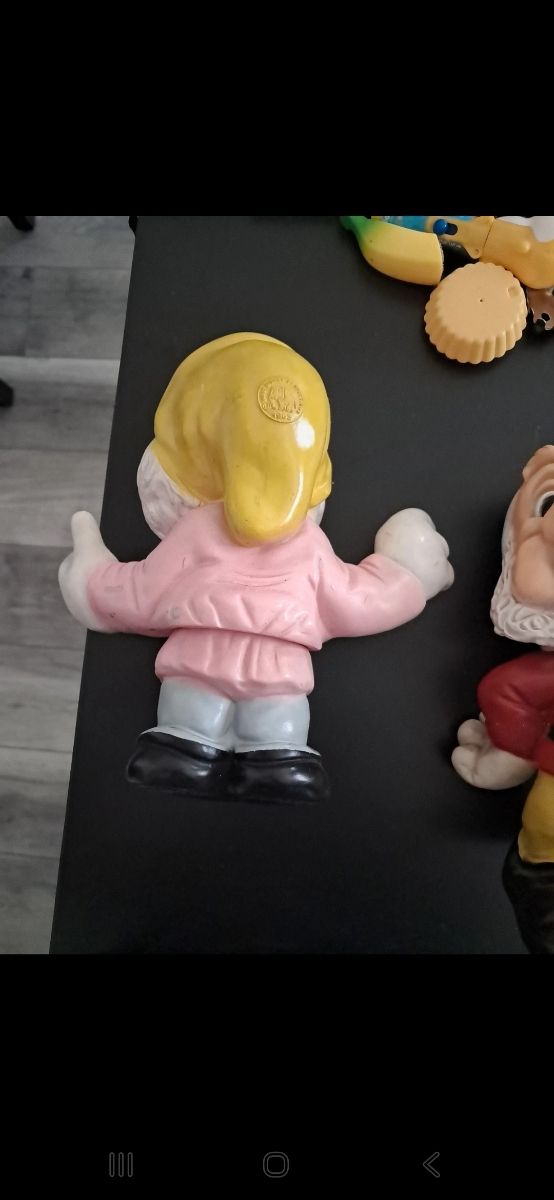 2 Gnomi Biancaneve vintage (1963)