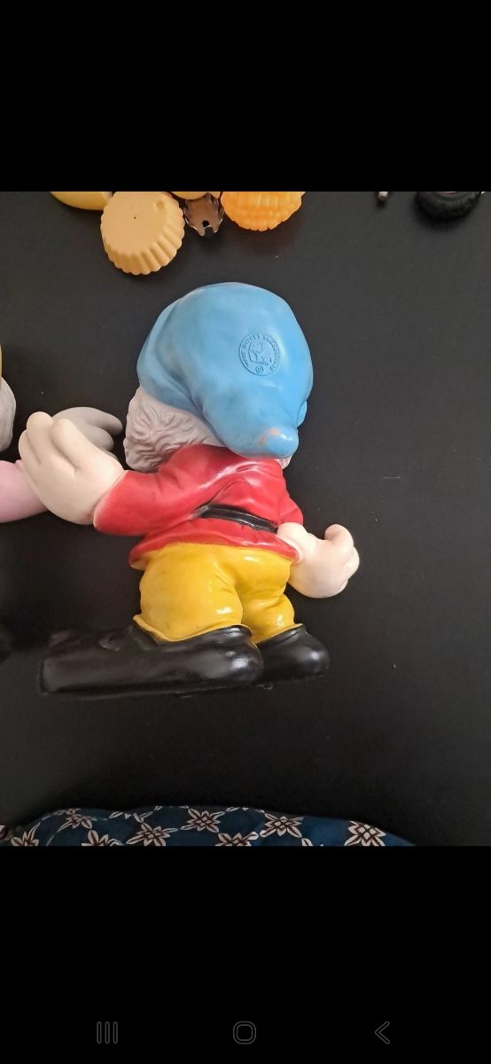 2 Gnomi Biancaneve vintage (1963)