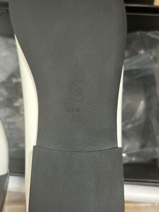 Bailarinas Chanel bicolor