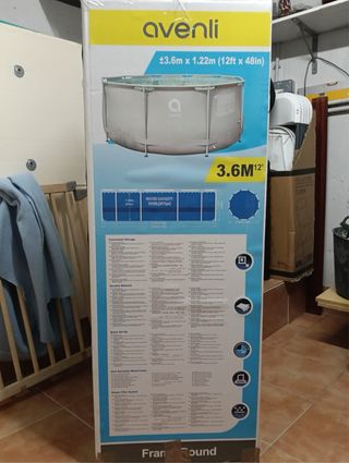 Piscina desmontable 3.6x1.2m de este verano 