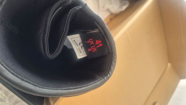 Botas moto piel - 41