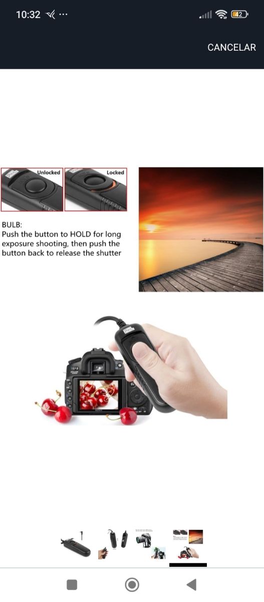 Disparador remoto Pixel RC-201