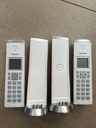 Panasonic KX-TGK212SPW Teléfono Inalámbrico Blanco
