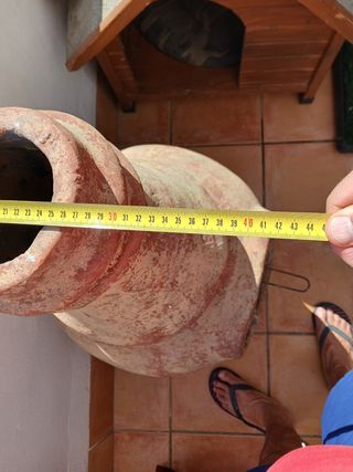 Horno barbacoa de barro