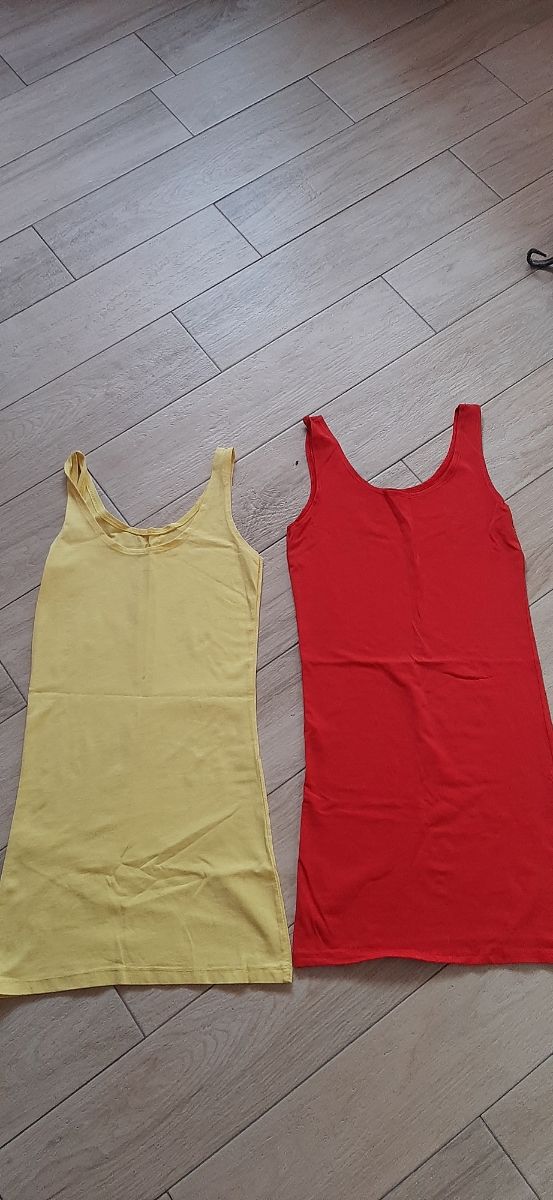 2 Vestiti estivi Taglia S - Rosso e Giallo