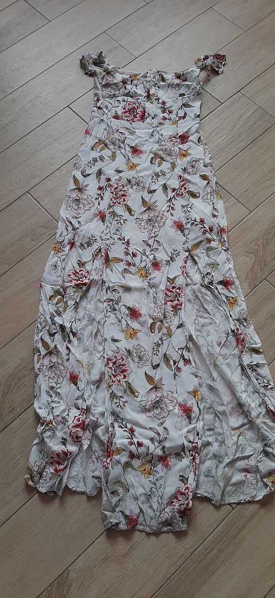 Vestito lungo Bershka floreale