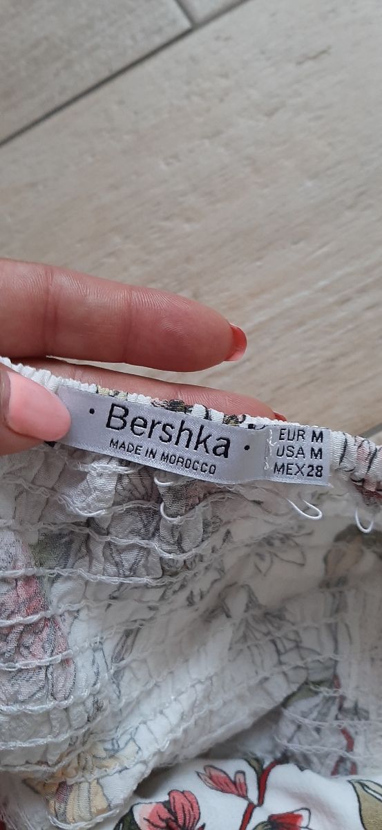 Vestito lungo Bershka floreale