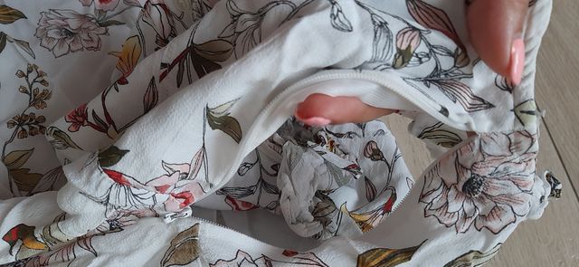 Vestito lungo Bershka floreale