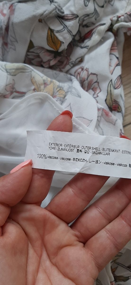 Vestito lungo Bershka floreale