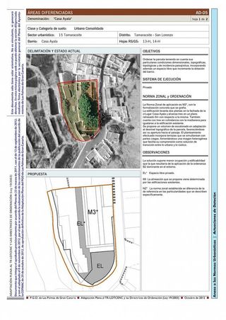 Terreno en venta en Tamaraceite en Palmas de Gran Canaria(Las)
