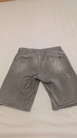 Shorts Rotos Caqui - Pantalones Cortos