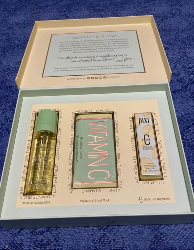 Pixi Set -Tonico, Maschera & contorno occhi