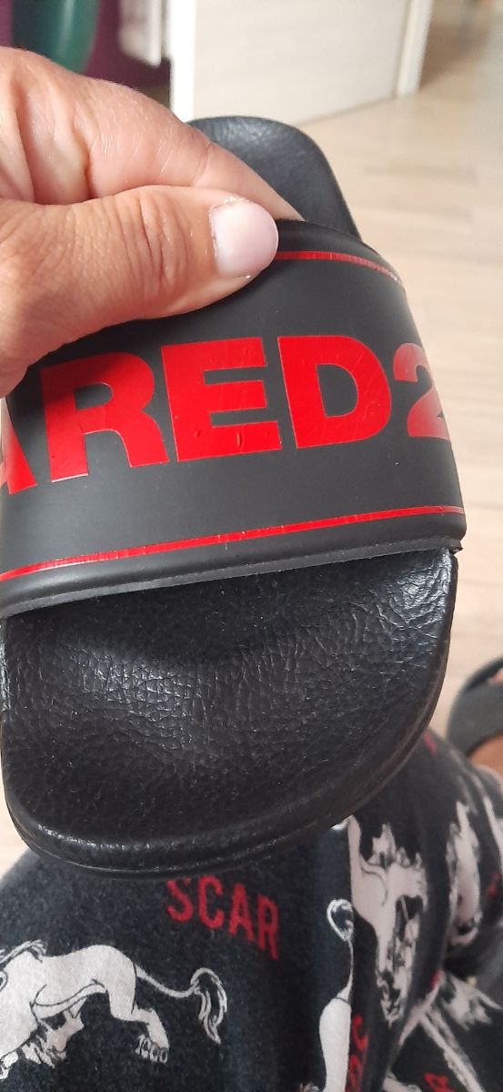 Ciabatte Dsquared bimbo/a n.35