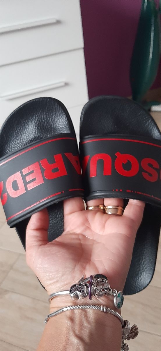 Ciabatte Dsquared bimbo/a n.35