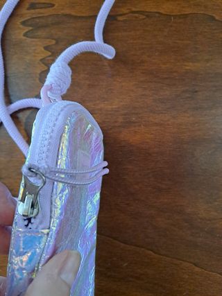 Custodia cellulare tracolla iridescente