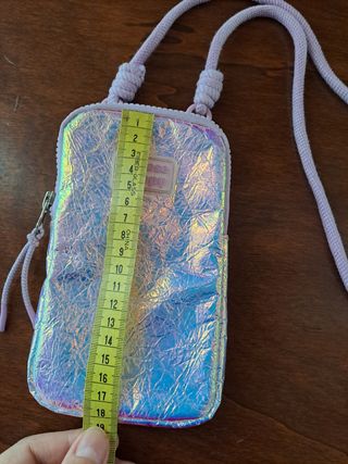 Custodia cellulare tracolla iridescente
