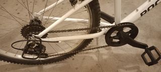 Bicicleta Rockrider blanca