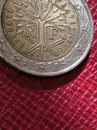 Moneda 2€ Francia Árbol de la Vida