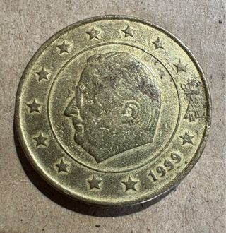 Moneda 10 céntimos Euro 1999