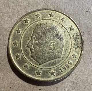Moneda 10 céntimos Euro 1999