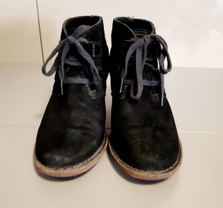 Botines negros mujer ante