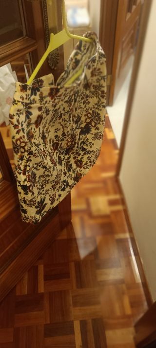 Minifalda marrón Bershka talla S