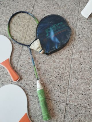 Raquetas: Ping Pong y Bádminton