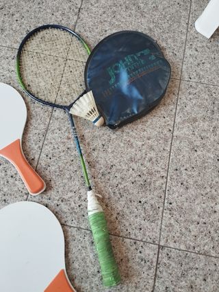 Raquetas: Ping Pong y Bádminton