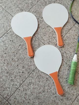 Raquetas: Ping Pong y Bádminton